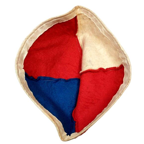 German Felt Yamaka Skullcap Beanie Hat Cap Rheinfhart Ship Souvenir Vintage - Picture 4 of 4